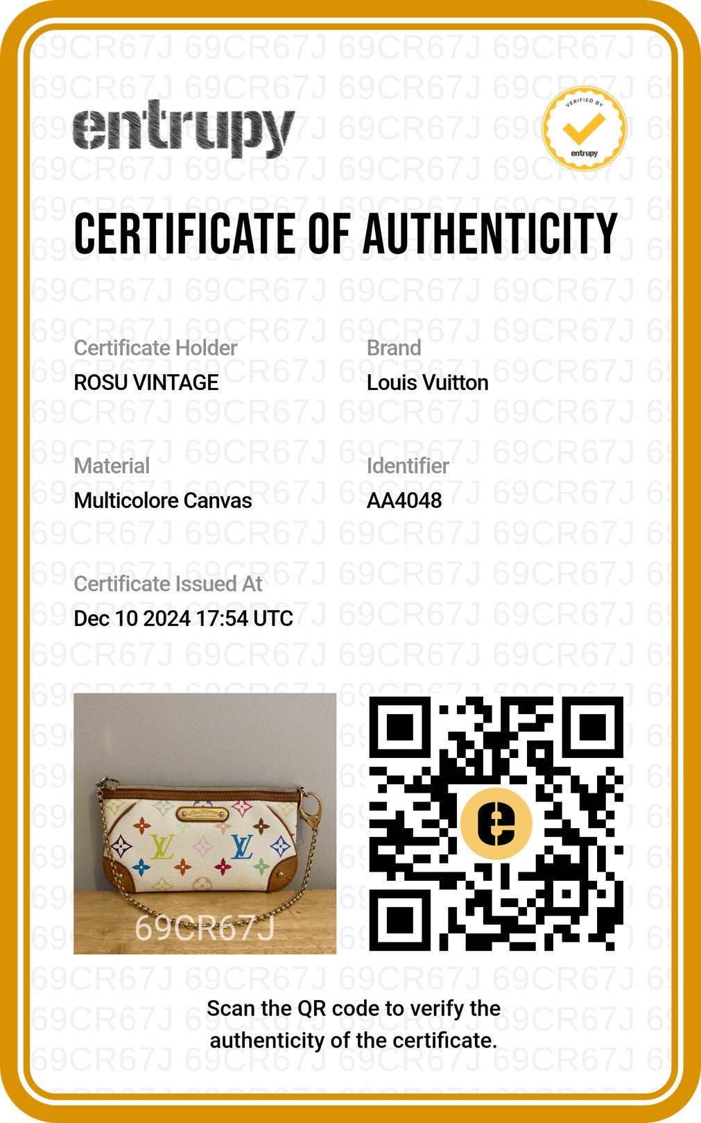 Louis Vuitton Multicolor Shoulder Bag