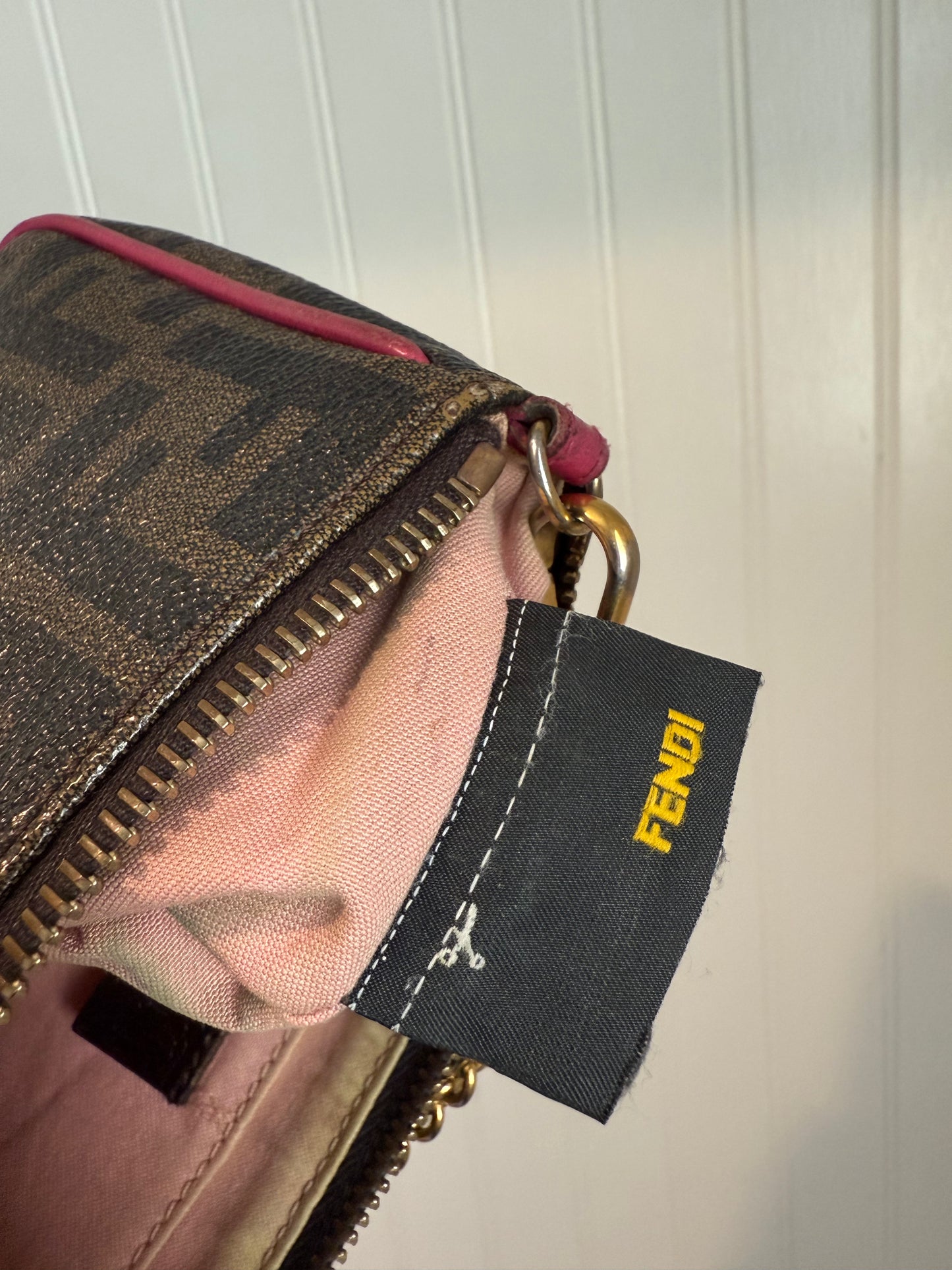 Fendi Leather Fendi pattern