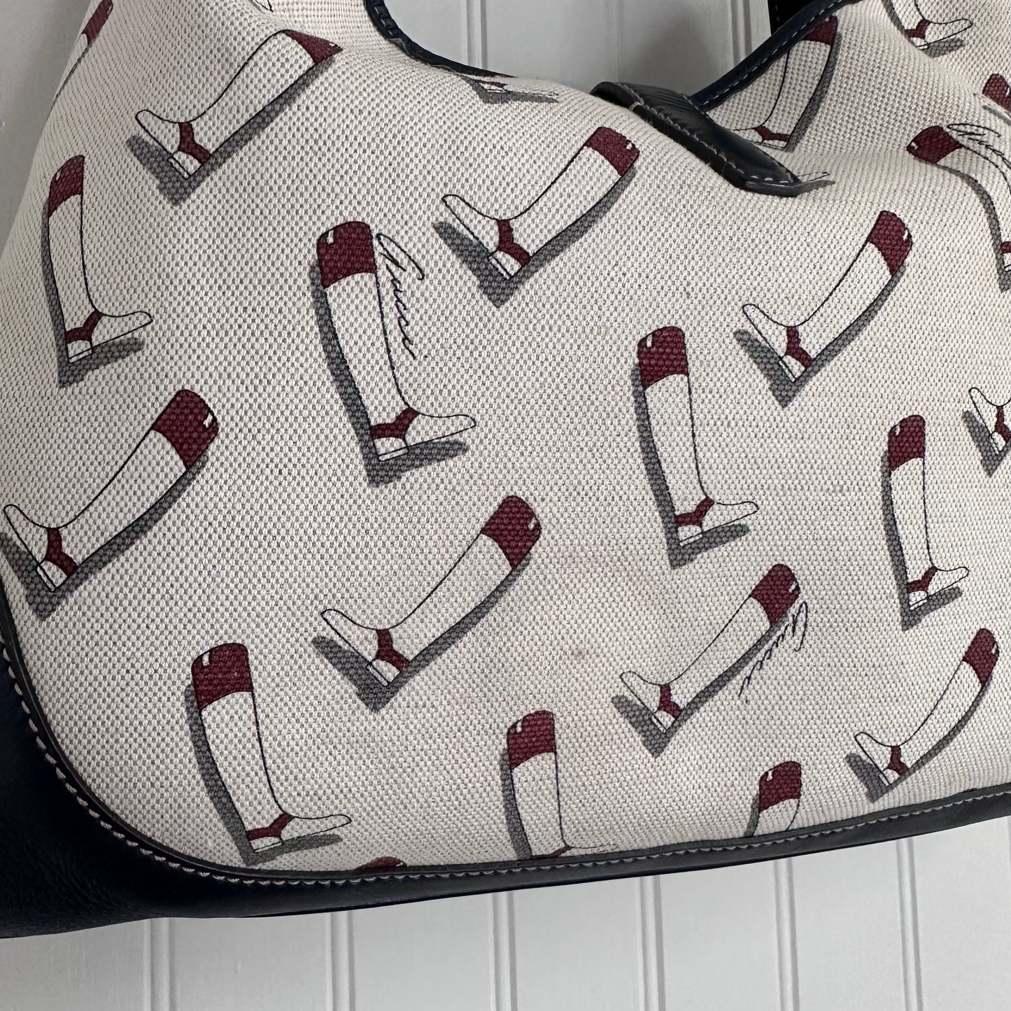 Gucci Canvas Boot Print Medium Jackie