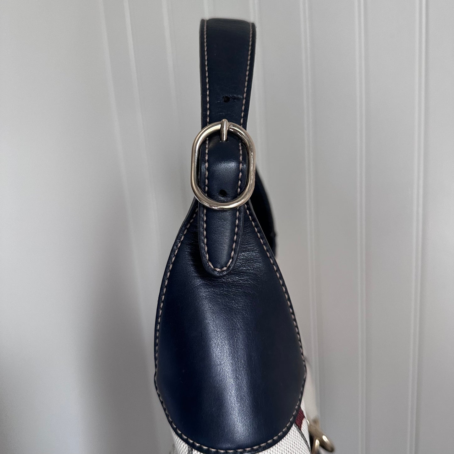 Gucci Canvas Boot Print Medium Jackie