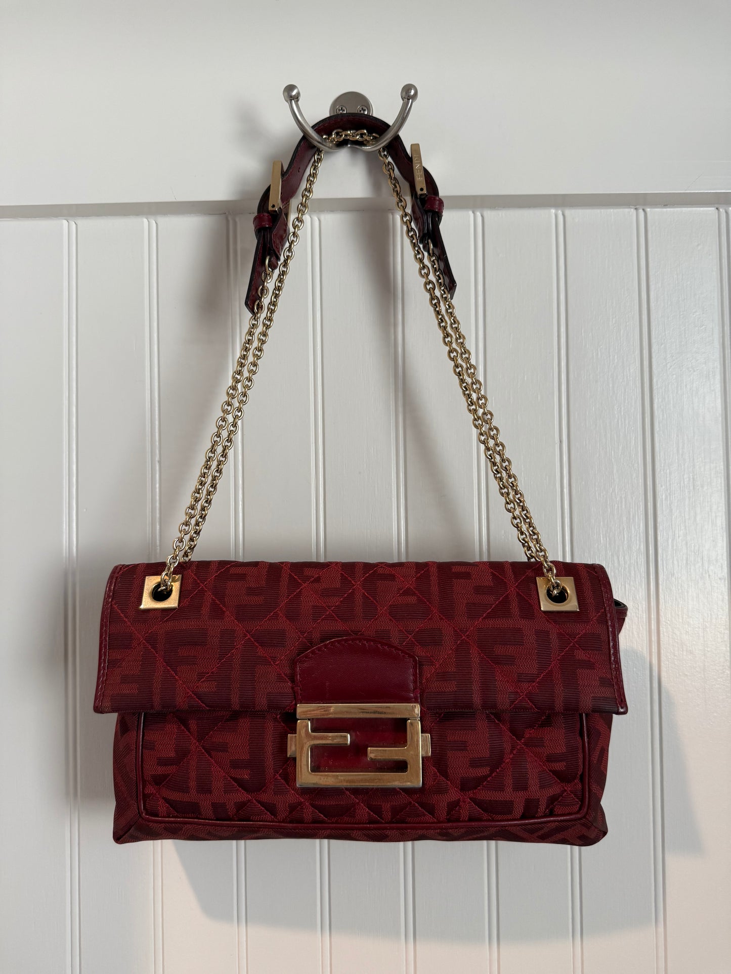 Fendi Red Monogram