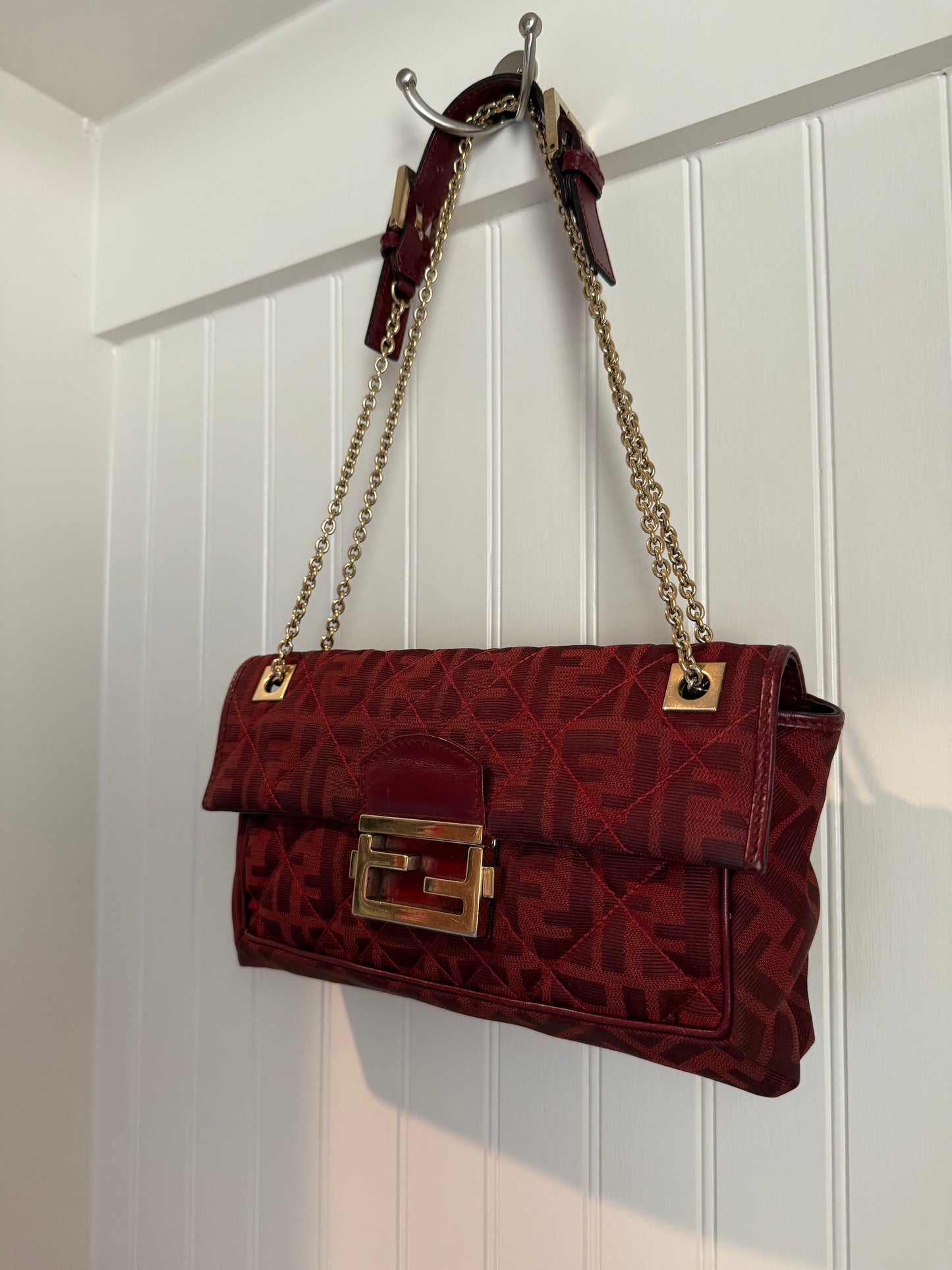 Fendi Red Monogram