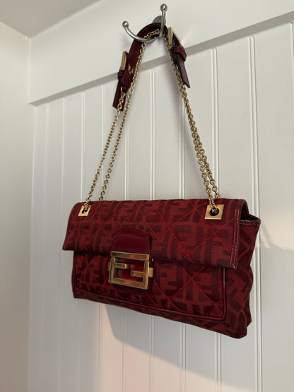 Fendi Red Monogram