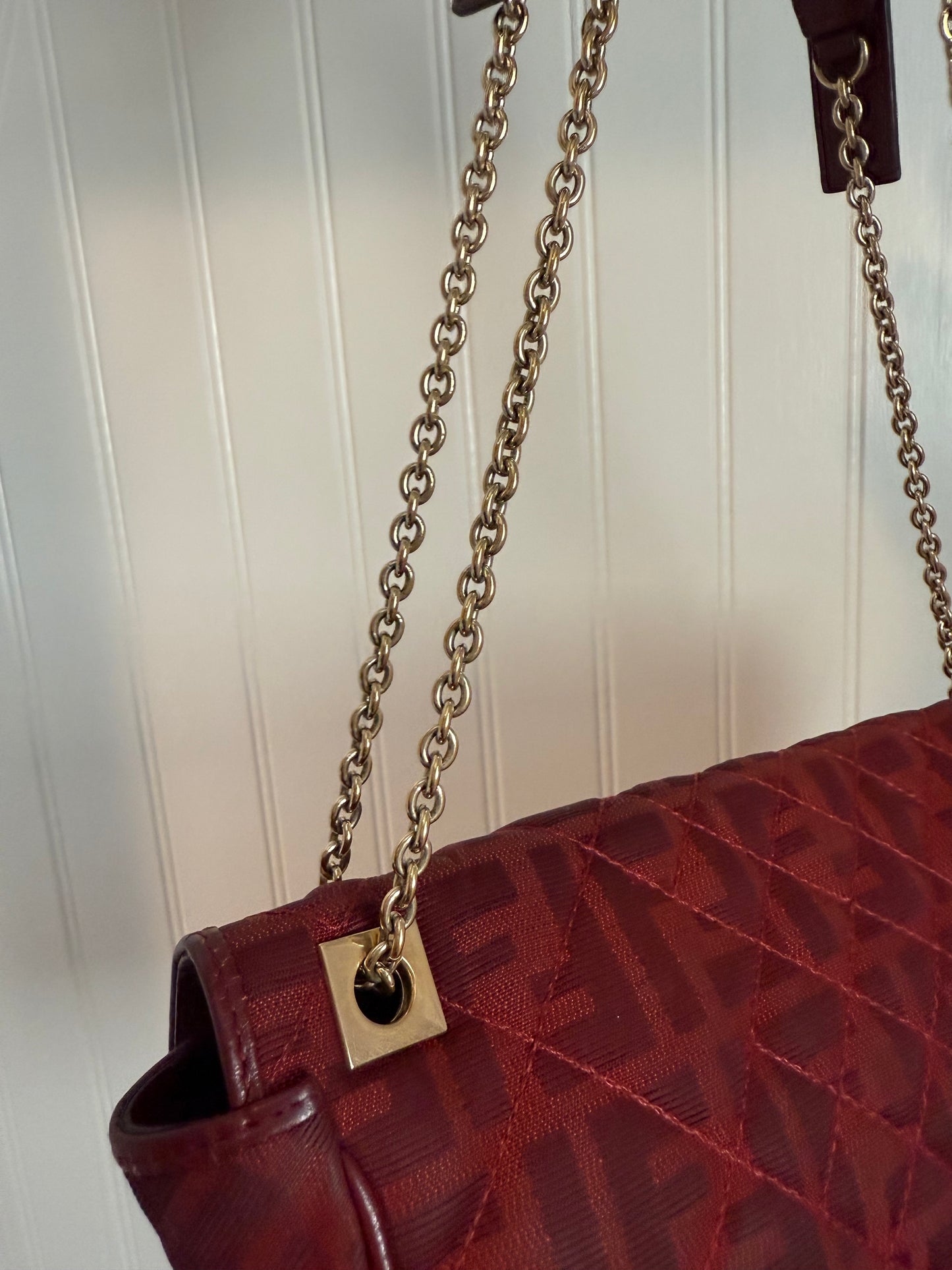 Fendi Red Monogram