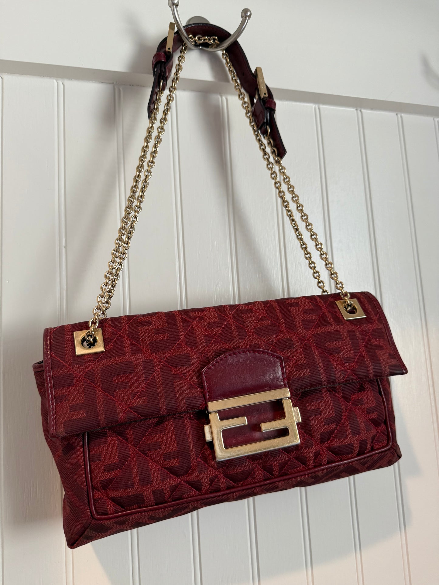 Fendi Red Monogram