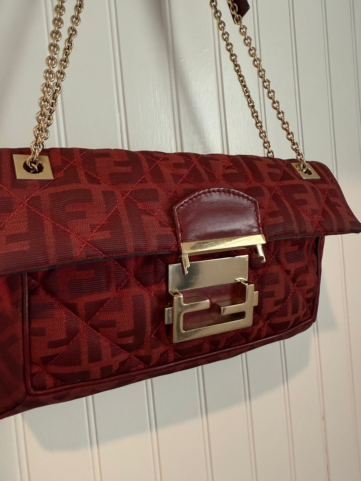 Fendi Red Monogram