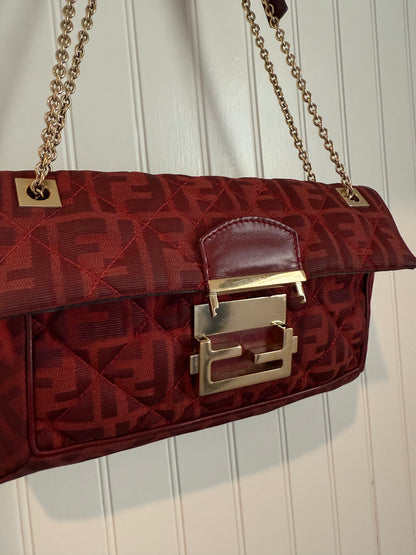 Fendi Red Monogram