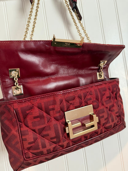 Fendi Red Monogram