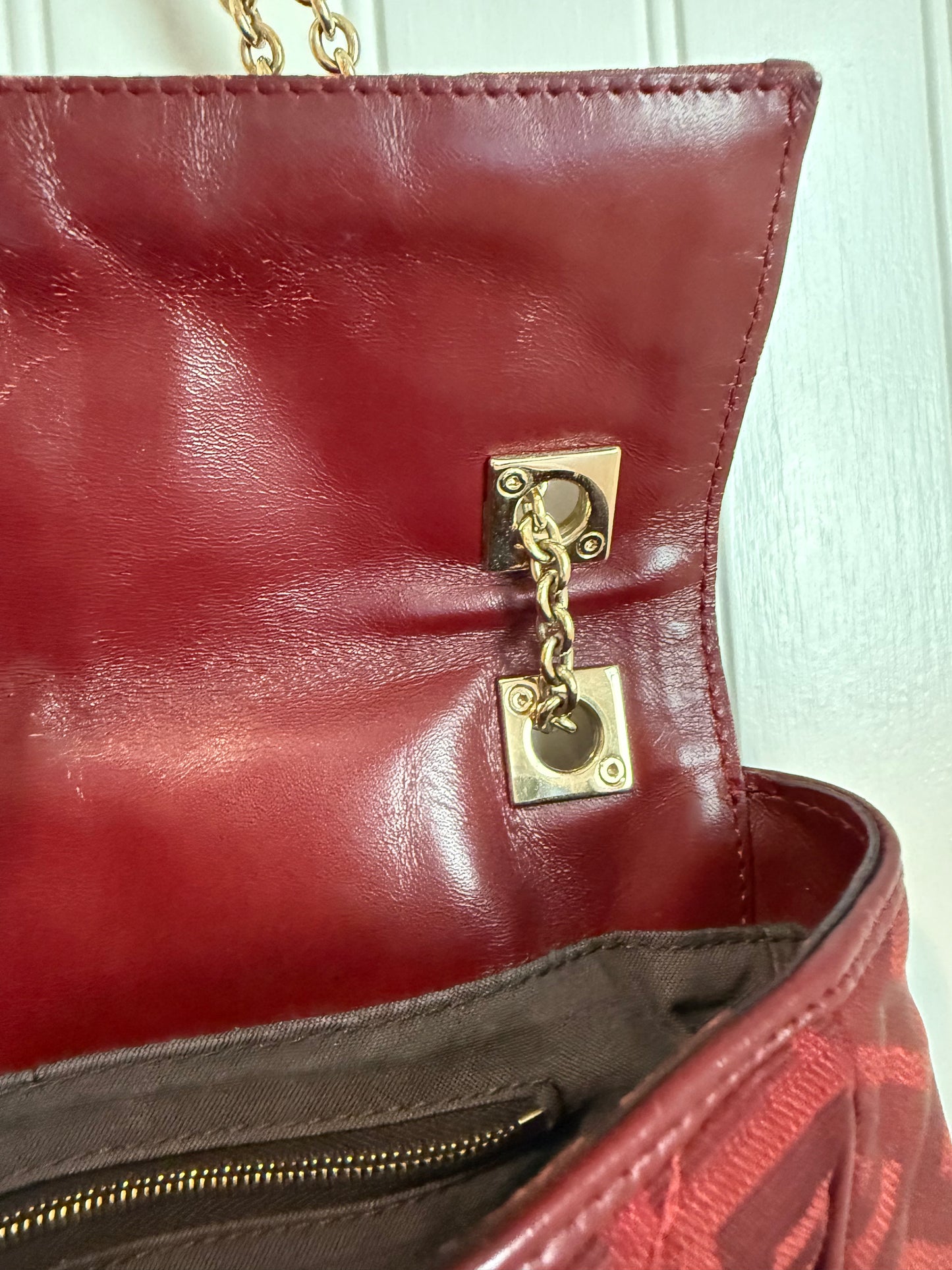 Fendi Red Monogram