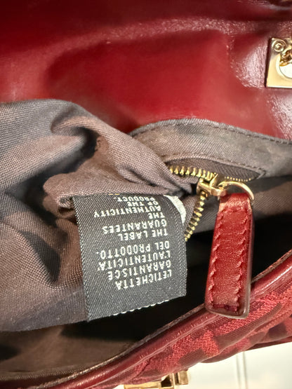Fendi Red Monogram