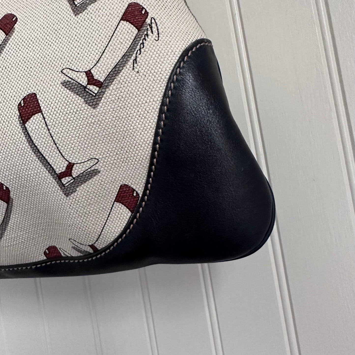 Gucci Canvas Boot Print Medium Jackie