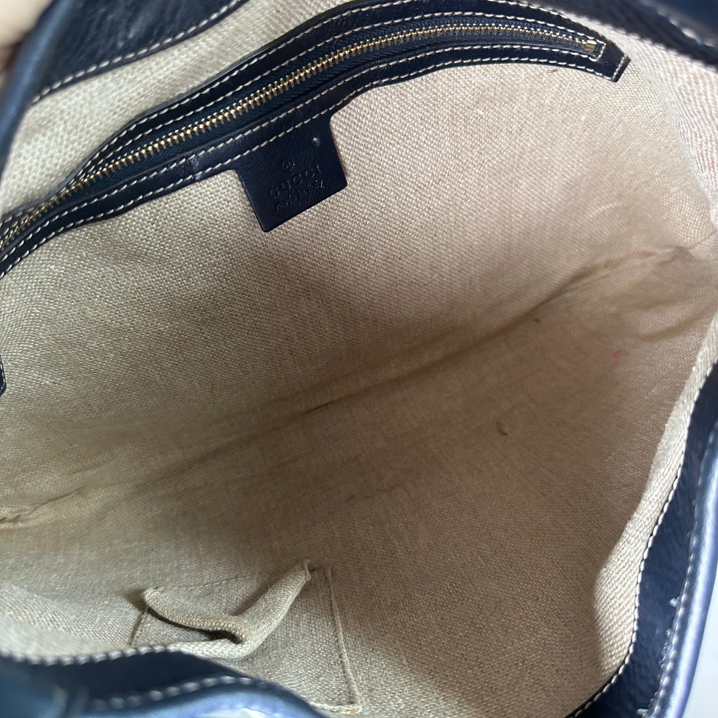 Gucci Canvas Boot Print Medium Jackie