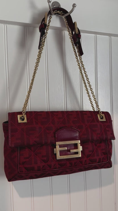 Fendi Red Monogram